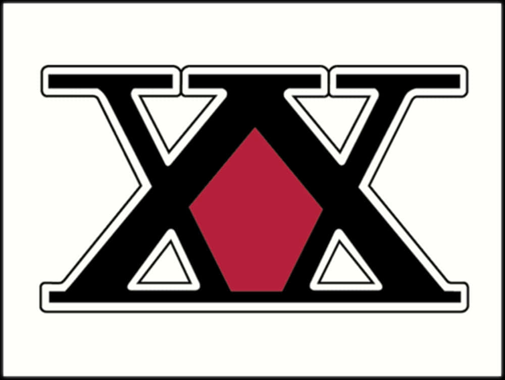 Det ikoniske Hunter X Hunter Logo Wallpaper