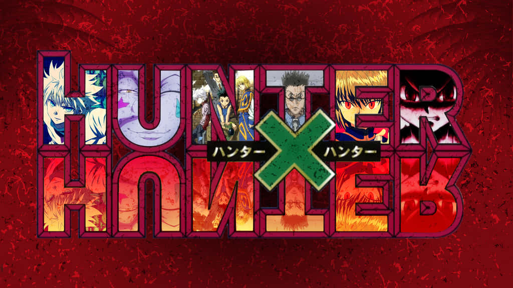 Hunter X Hunter Fiery Logo Wallpaper