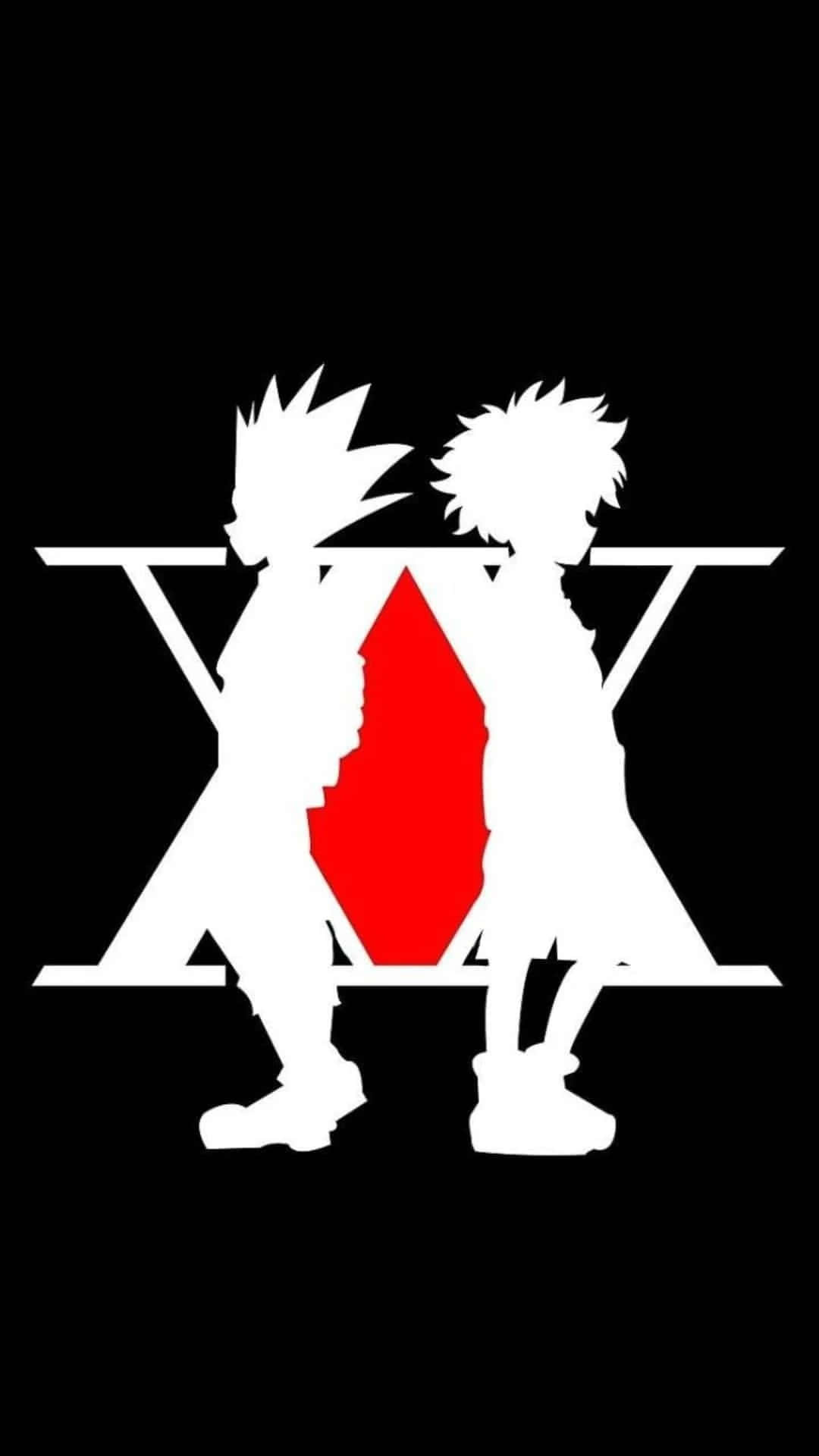 Hunter X Hunter Logo Killua And Gon Wallpaper