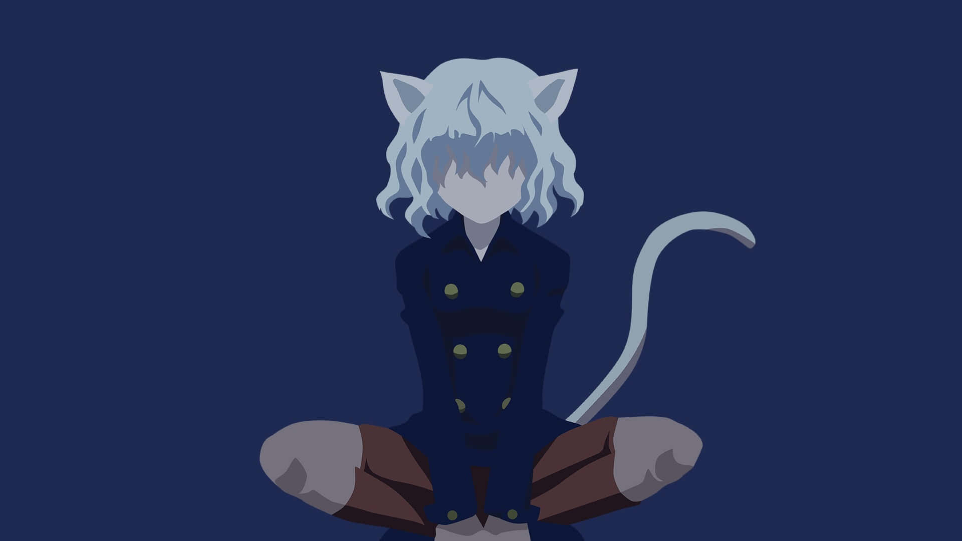 Hunterx Hunter Minimalista Neferpitou Fondo de pantalla