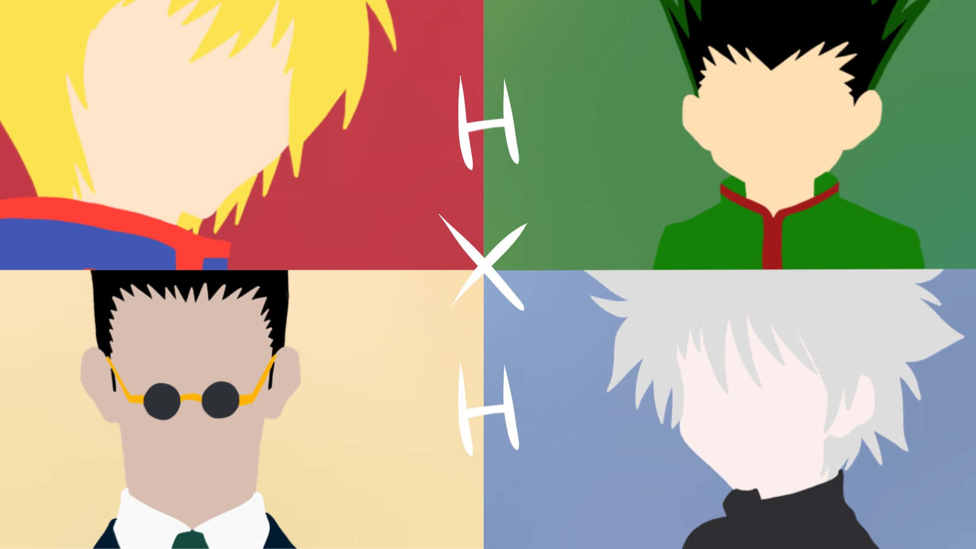 Empowering The Fighters In Hunter X Hunter Wallpaper