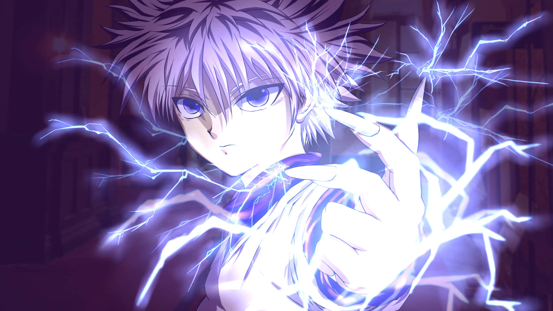 Imagende Killua Zoldyck De Hunter X Hunter Eléctrico.