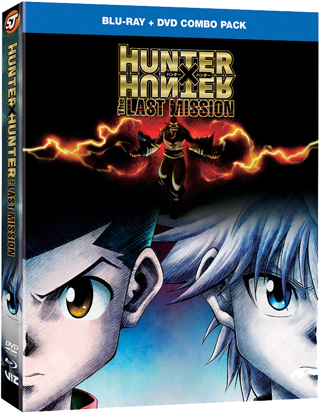 Hunter X Hunter The Last Mission Blu Ray D V D Combo Pack PNG