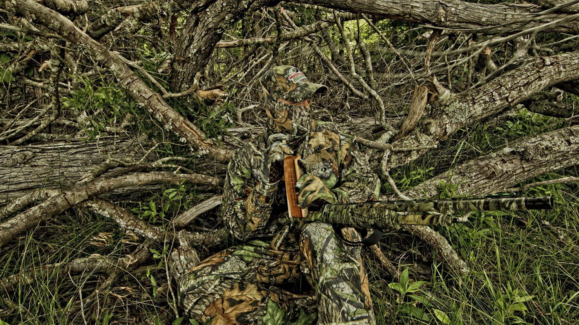 Be Stealthy in Hunting Camouflage Wallpaper
