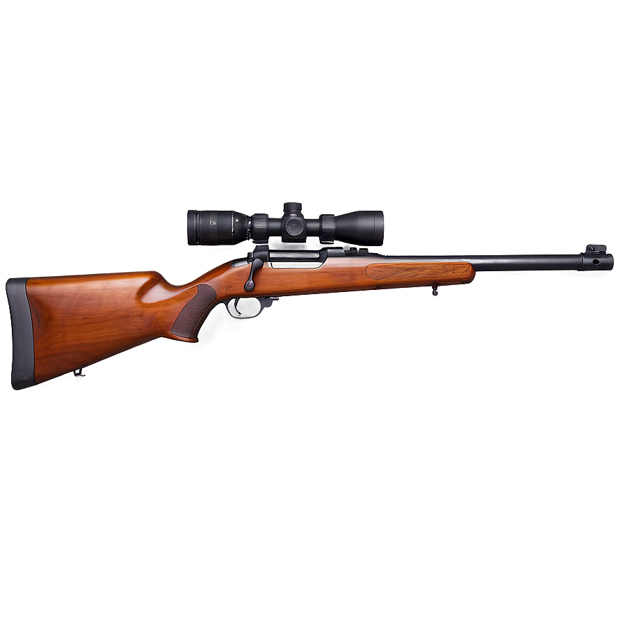 Hunting Rifle For Sport Shooting Png 06132024 PNG