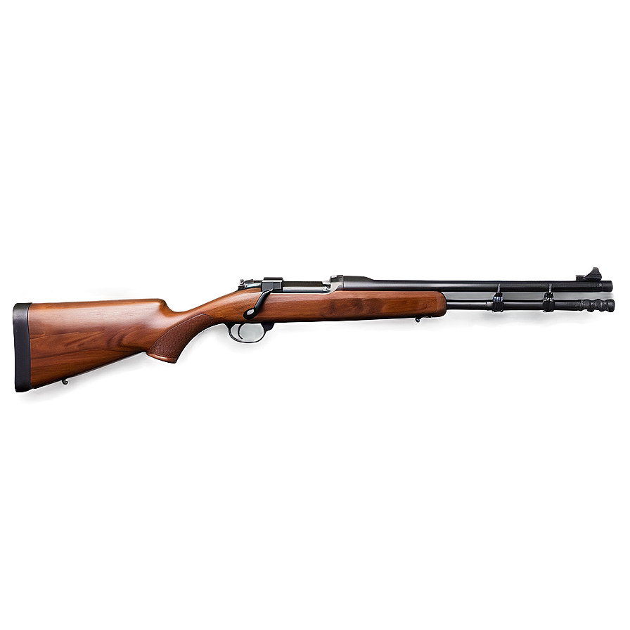 Hunting Rifle In Action Shot Png Lyp3 PNG