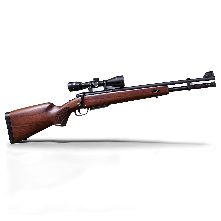 Hunting Rifle In Grassland Png 91 PNG