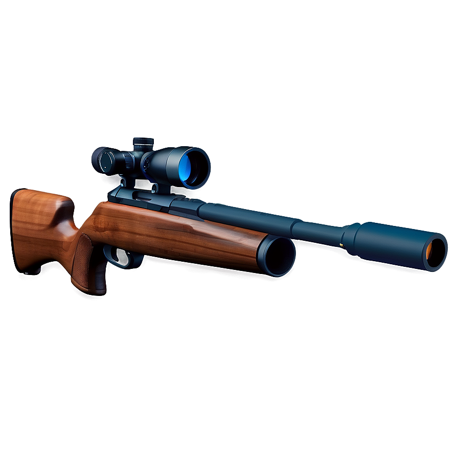 Hunting Rifle With Night Vision Png 4 PNG