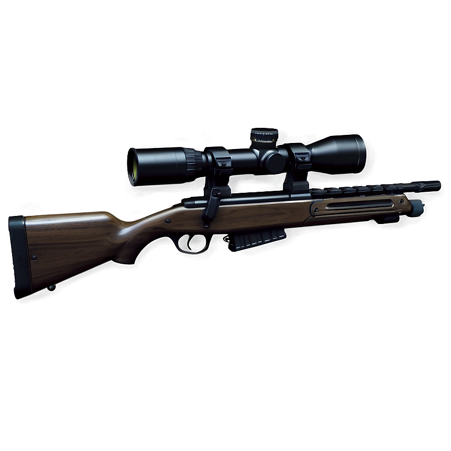 Hunting Rifle With Night Vision Png Kav37 PNG