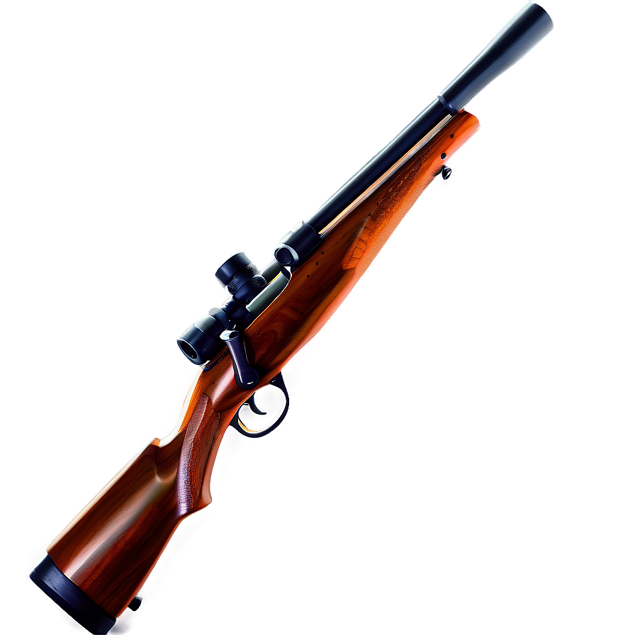 Hunting Rifle With Scope Image Png 06132024 PNG