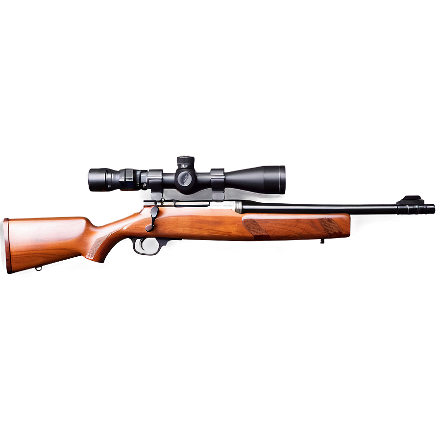 Hunting Rifle With Scope Image Png Oml PNG