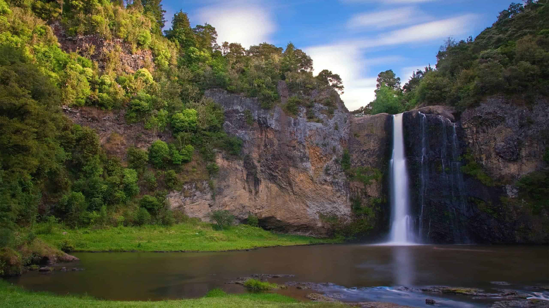 Hunua Waterfalls In Auckland