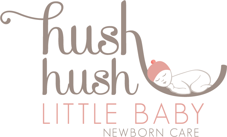 Hush Little Baby Newborn Care Logo PNG