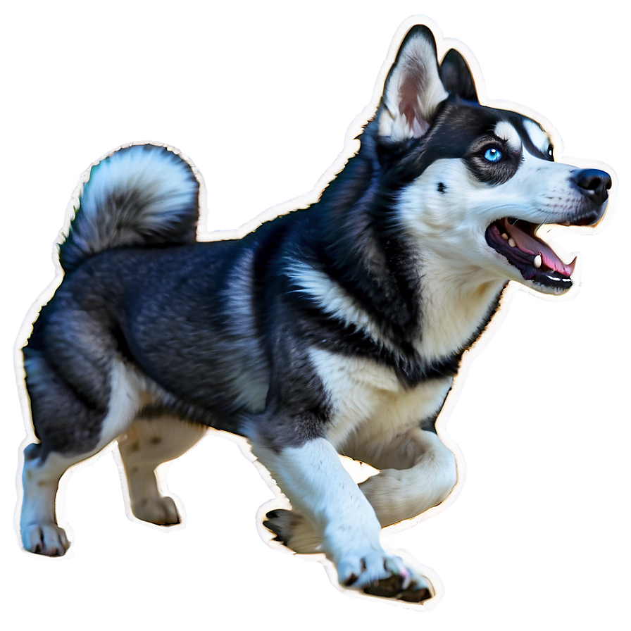 Husky Dog Running Png Nyy41 PNG