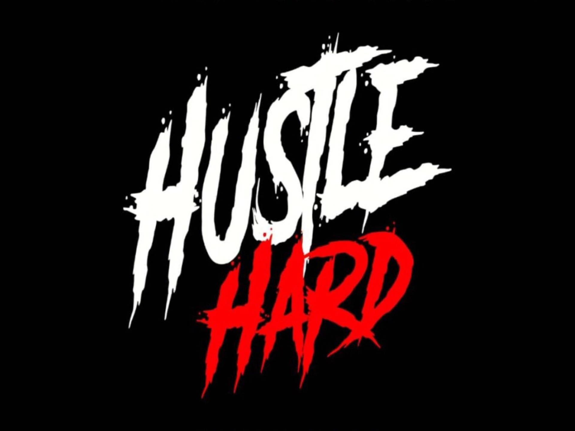 Hustle Hard Stylized Wallpaper