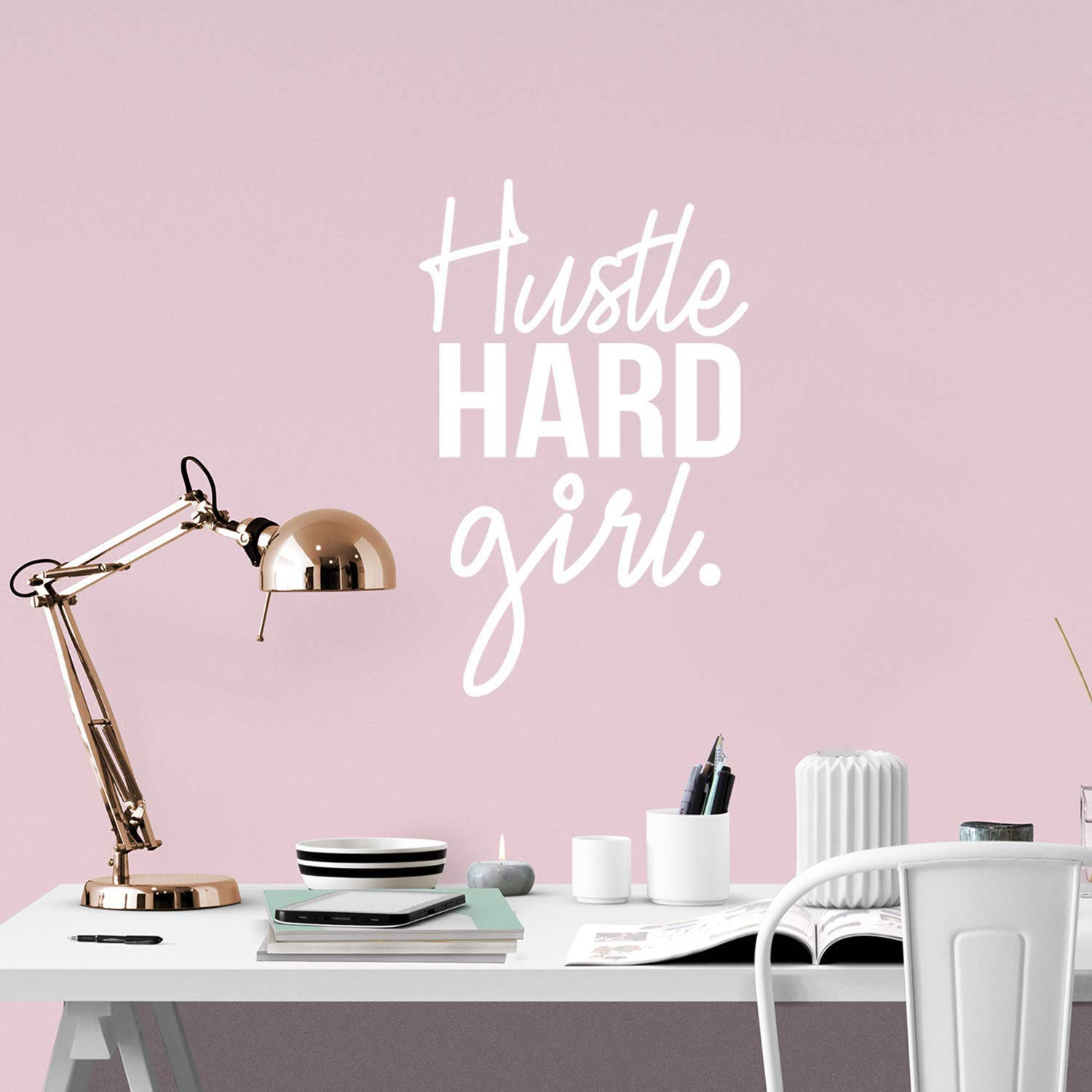 Hustle Hard Girl Wallpaper