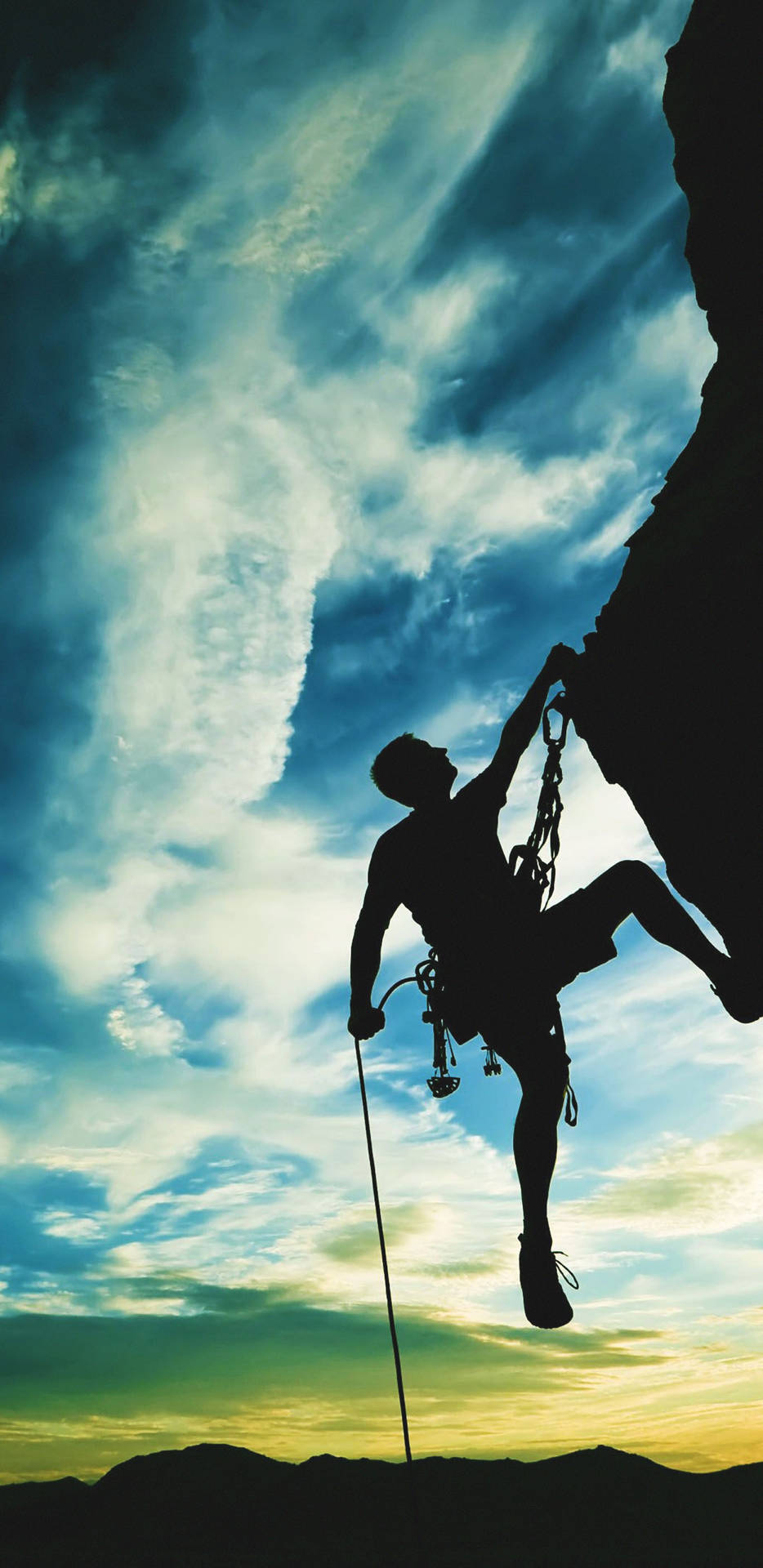Hustlehard Climber - Scalata Con Determinazione Sfondo
