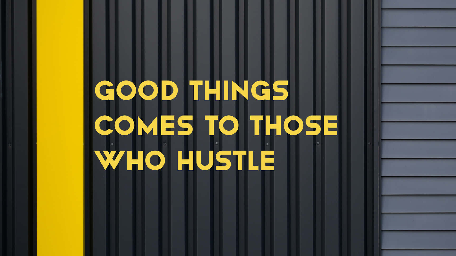 Hustle Inspiration Quote Wall Art Wallpaper