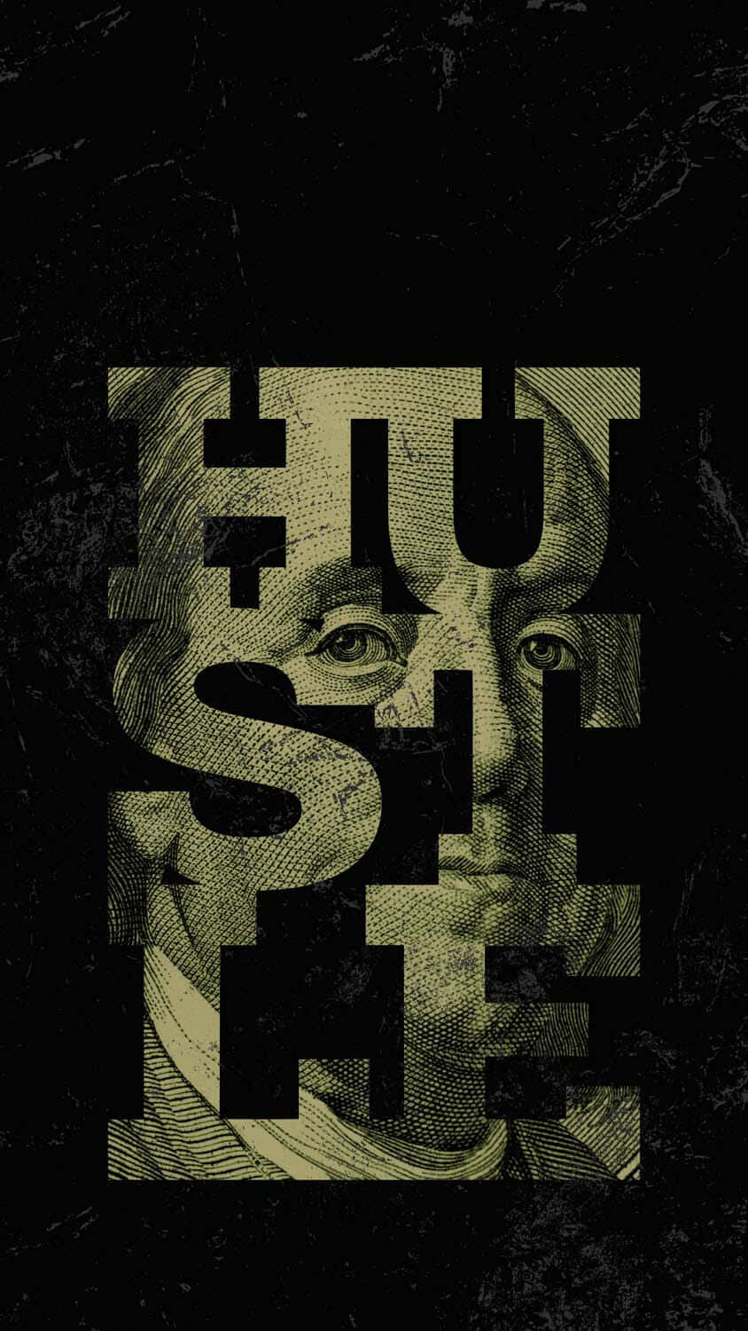 The Cover Of The Album Hustle The Money Wallpaper