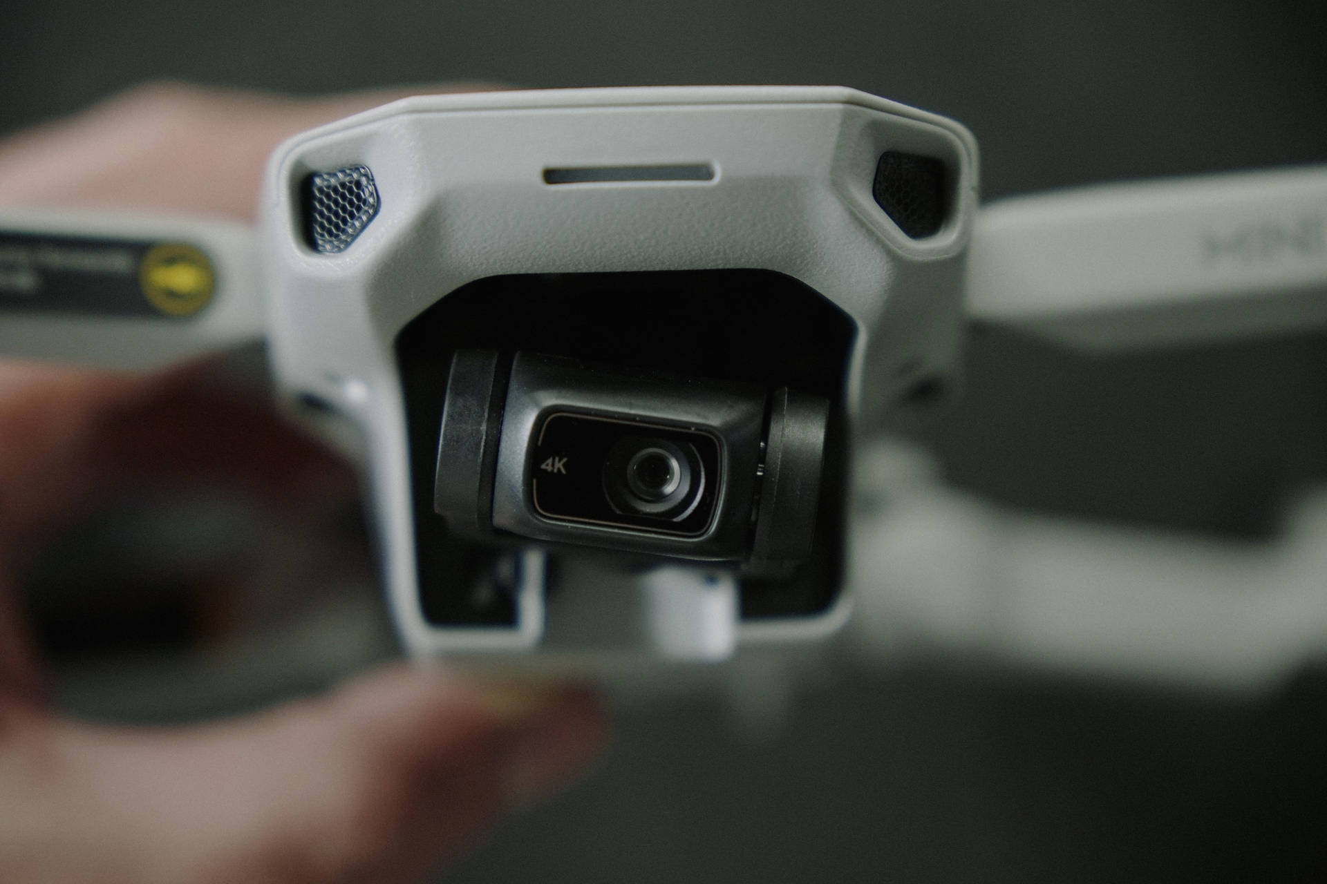 Hvid Drone Sort Webcam Wallpaper