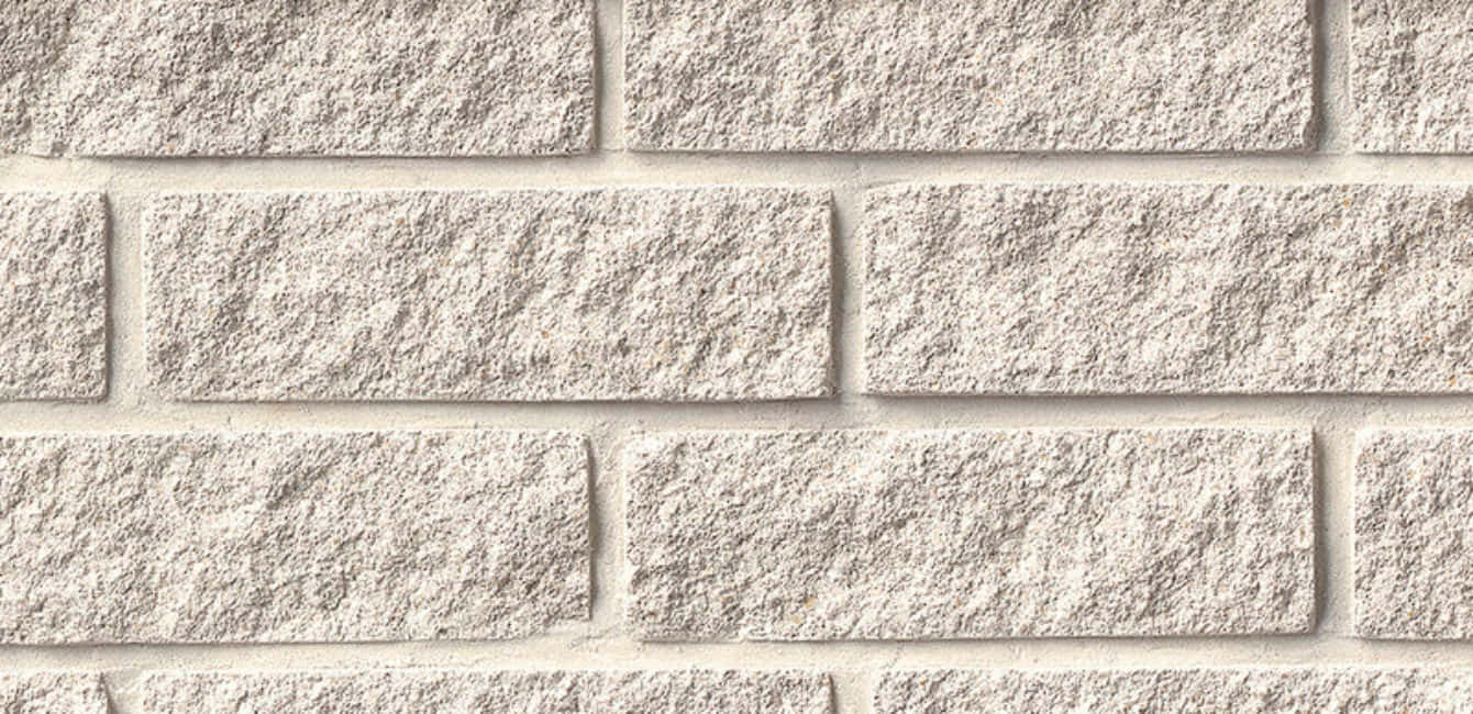 Hvide mursten billedskønt ligne hver væg.