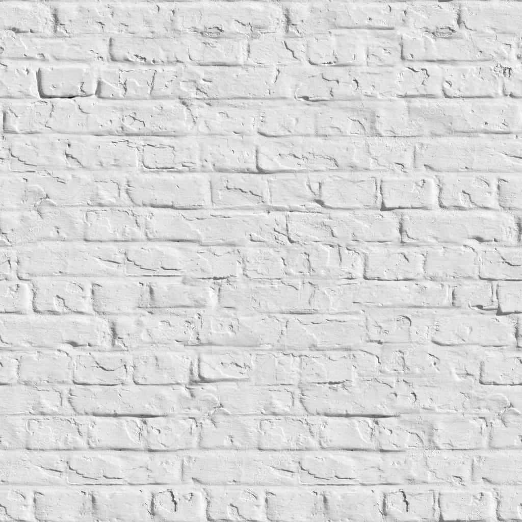 Hvide mursten billeder forbedre wallpaper design.