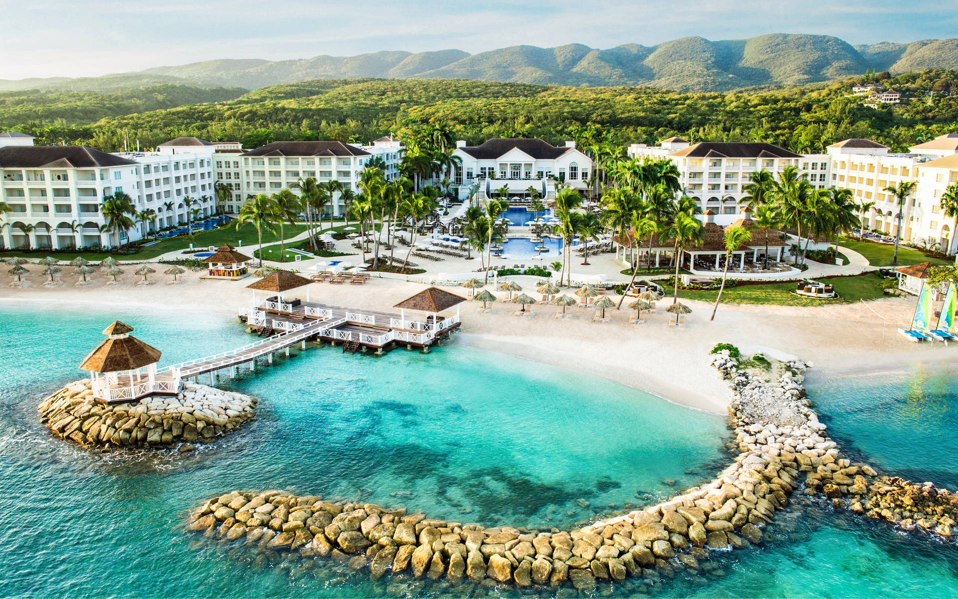 Hyattzilara Rose Hall Montego Bay Is A Luxury All-inclusive Resort In Montego Bay, Jamaica. Fondo de pantalla