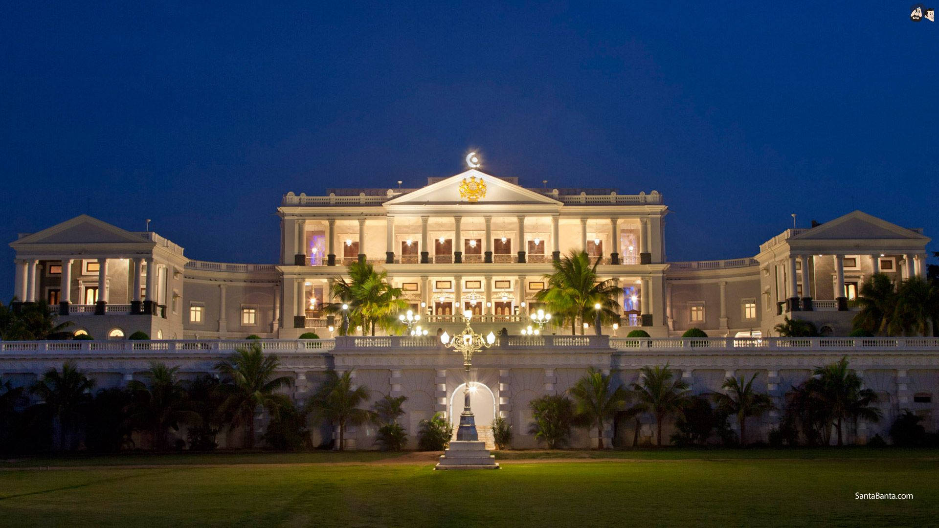 Hyderabad Falaknuma Palace Night