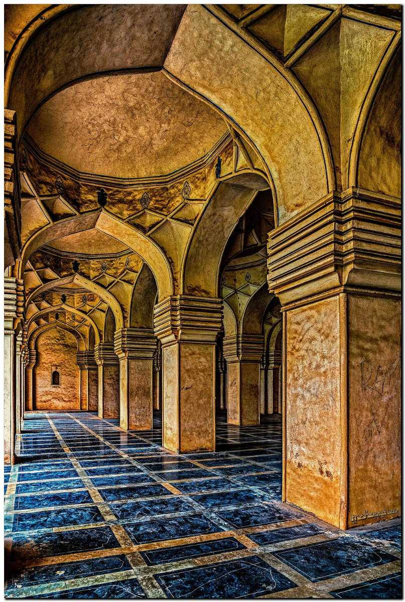 Hyderabad Qutub Mosque Interior