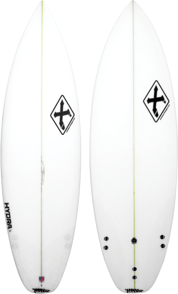 Hydra Surfboards Twin Design PNG