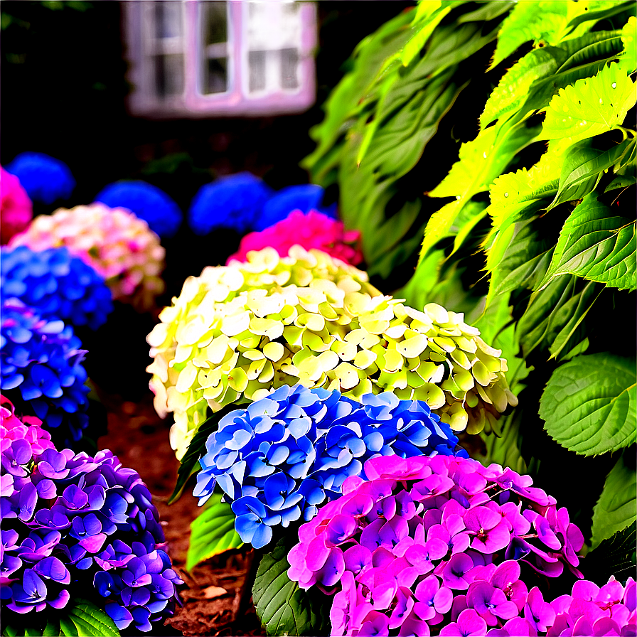 Hydrangea Path Png 05242024 PNG