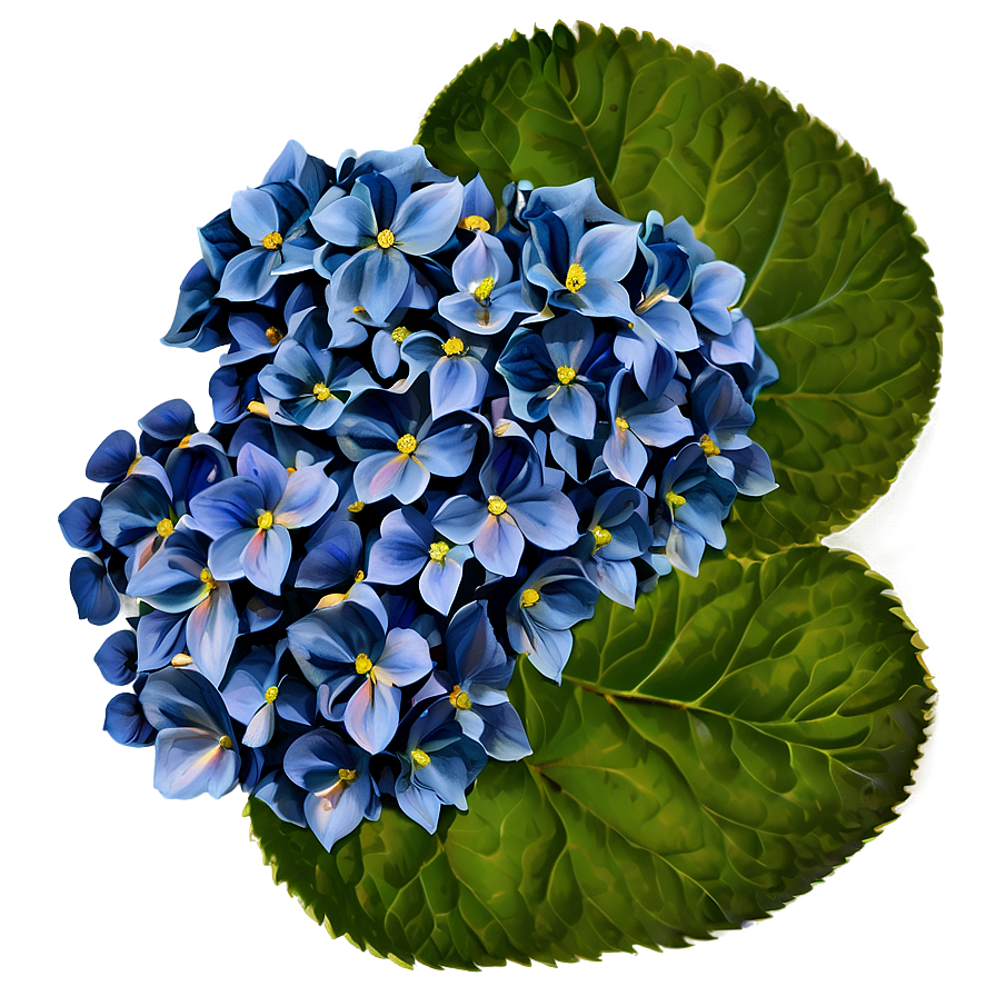 Hydrangea Pattern Png Ebp72 PNG