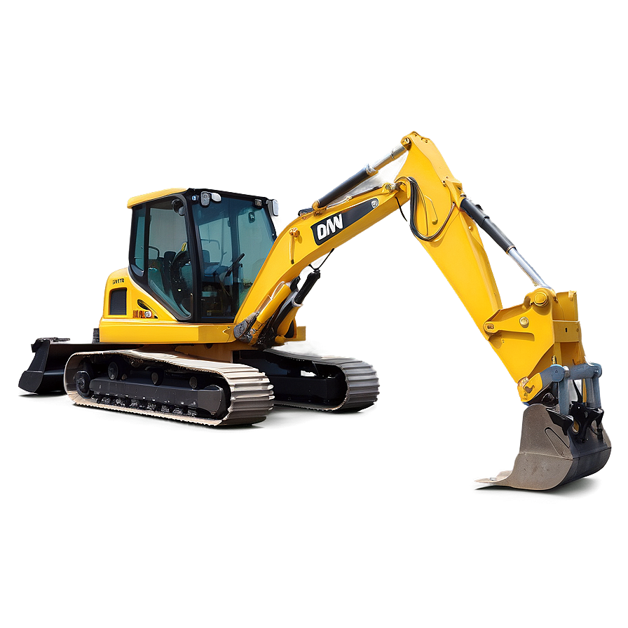 Hydraulic Backhoe Machinery Png Xub16 PNG