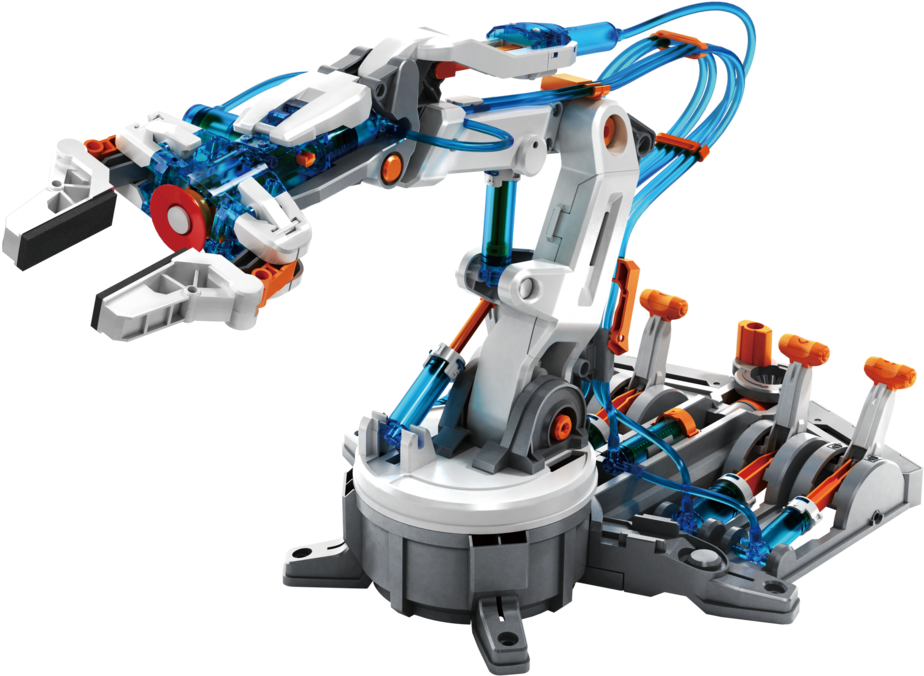 Hydraulic Robotic Arm Model PNG