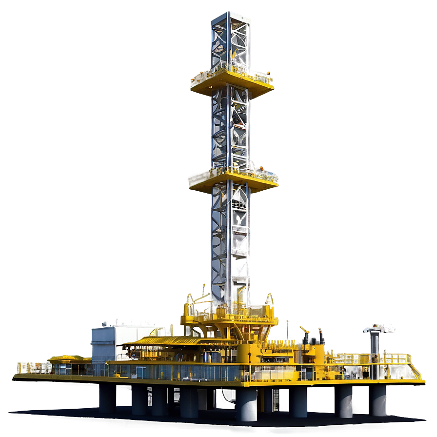 Hydrocarbon Exploration Rig Png Vxl PNG