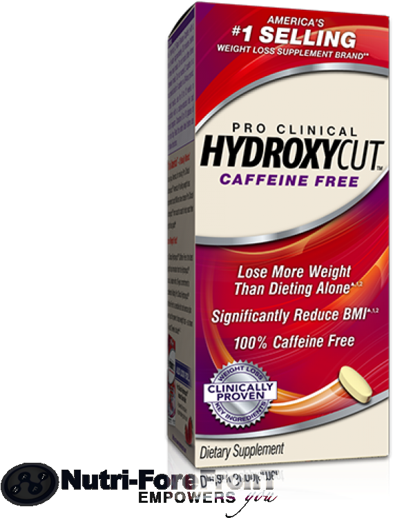 Hydroxycut Caffeine Free Weight Loss Supplement PNG