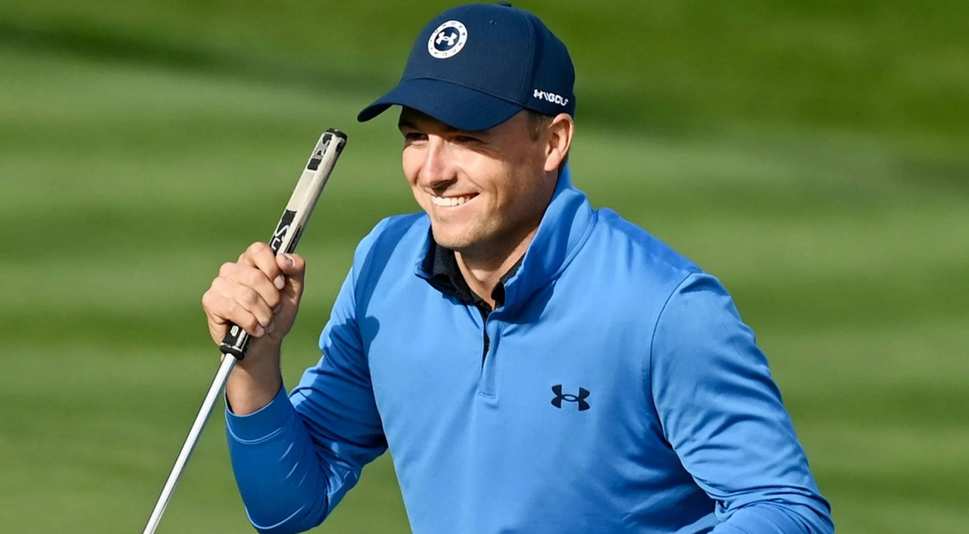 Hymyilevä Jordan Spieth Taustakuva