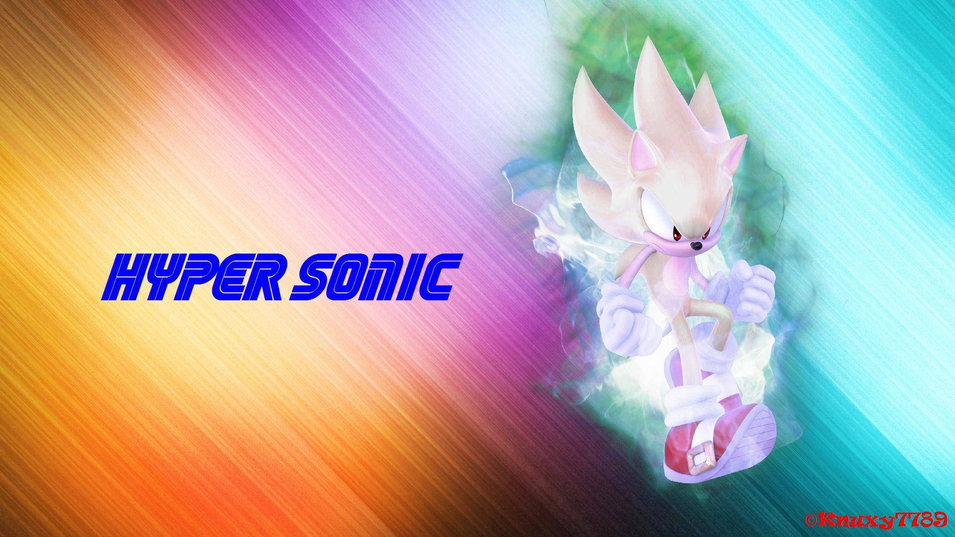 Hyper Sonic Colorful Gradient Wallpaper