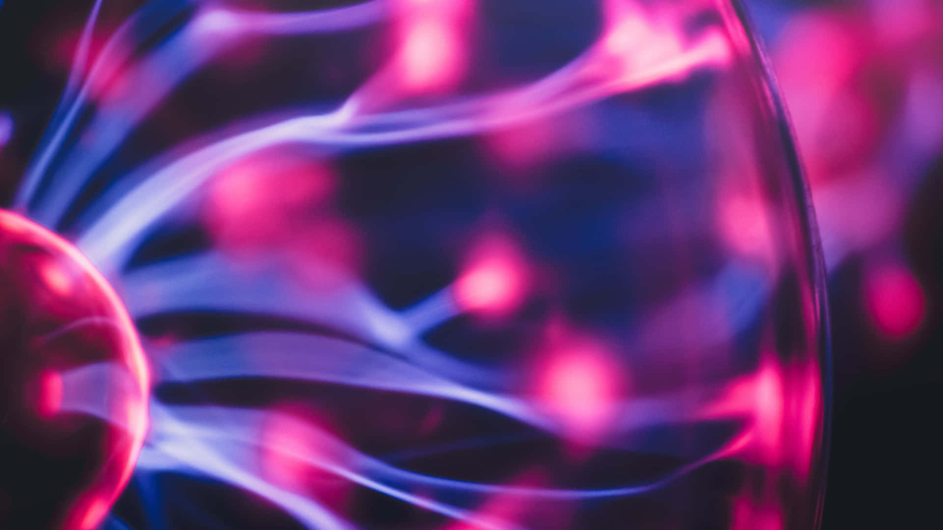 Vibrant Hyperbolic Plasma Image Wallpaper