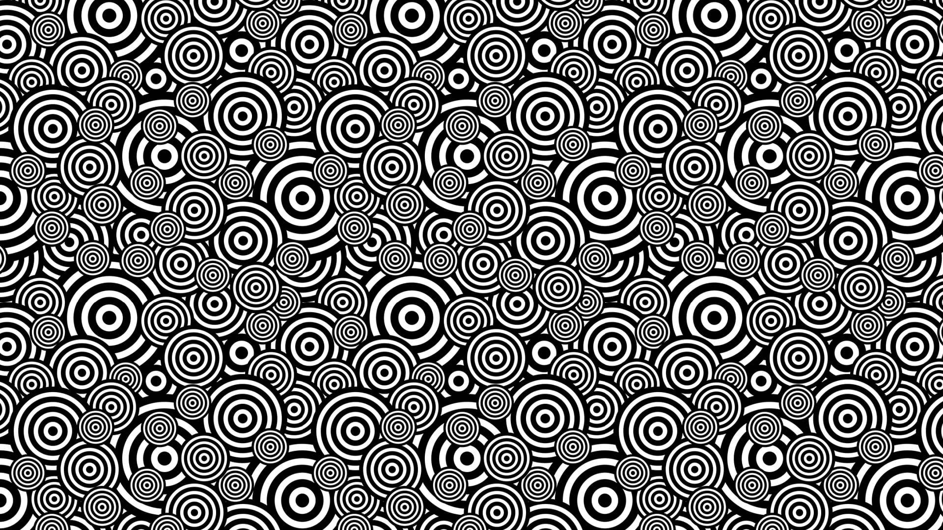 Hypnosis Concentric Circles Different Sizes