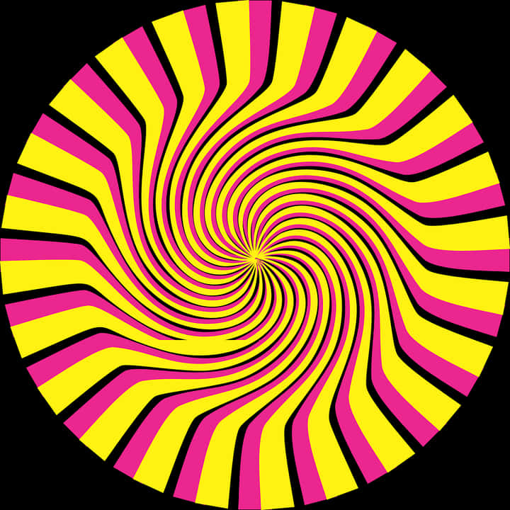 Hypnotic Spiral Vector PNG