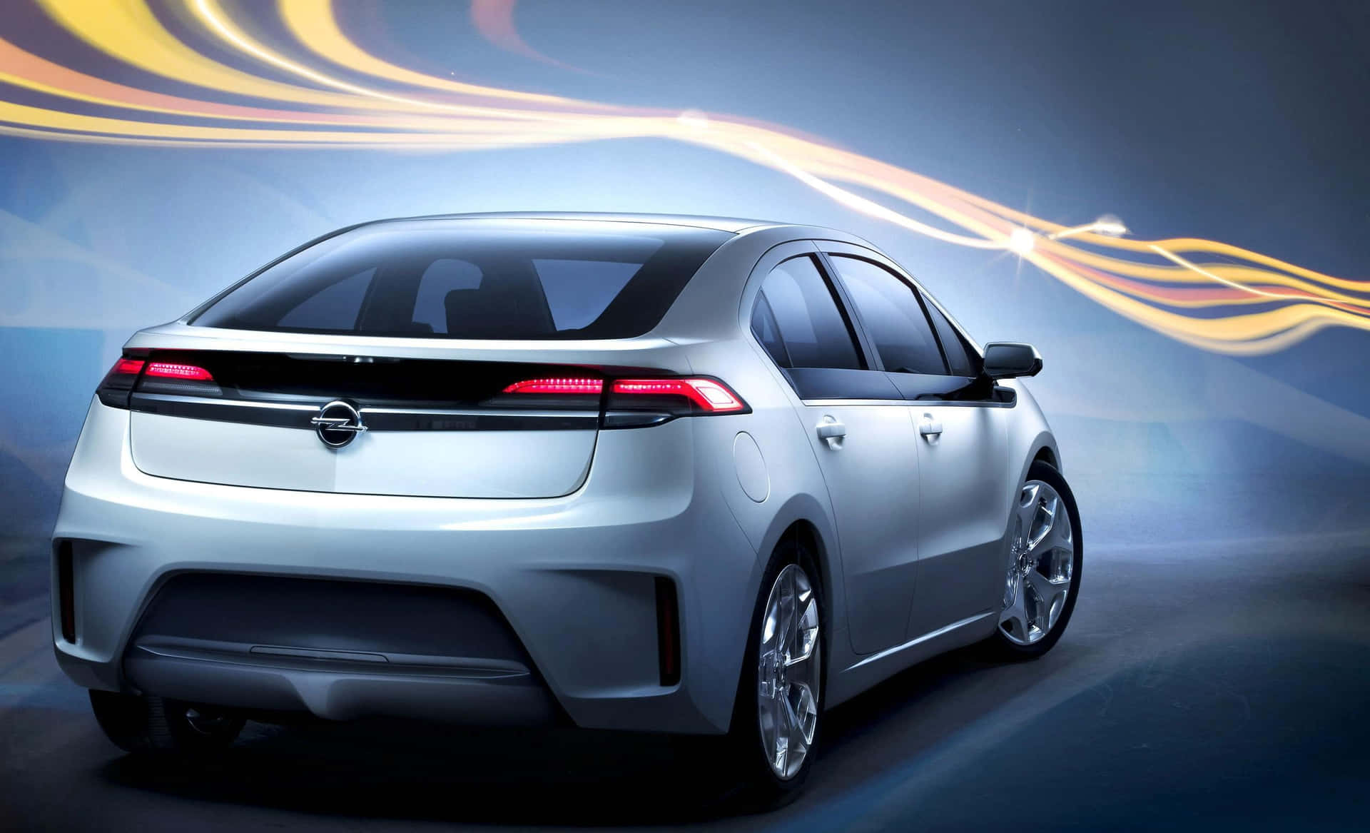 Hypnotizing Allure Of The Opel Ampera Wallpaper