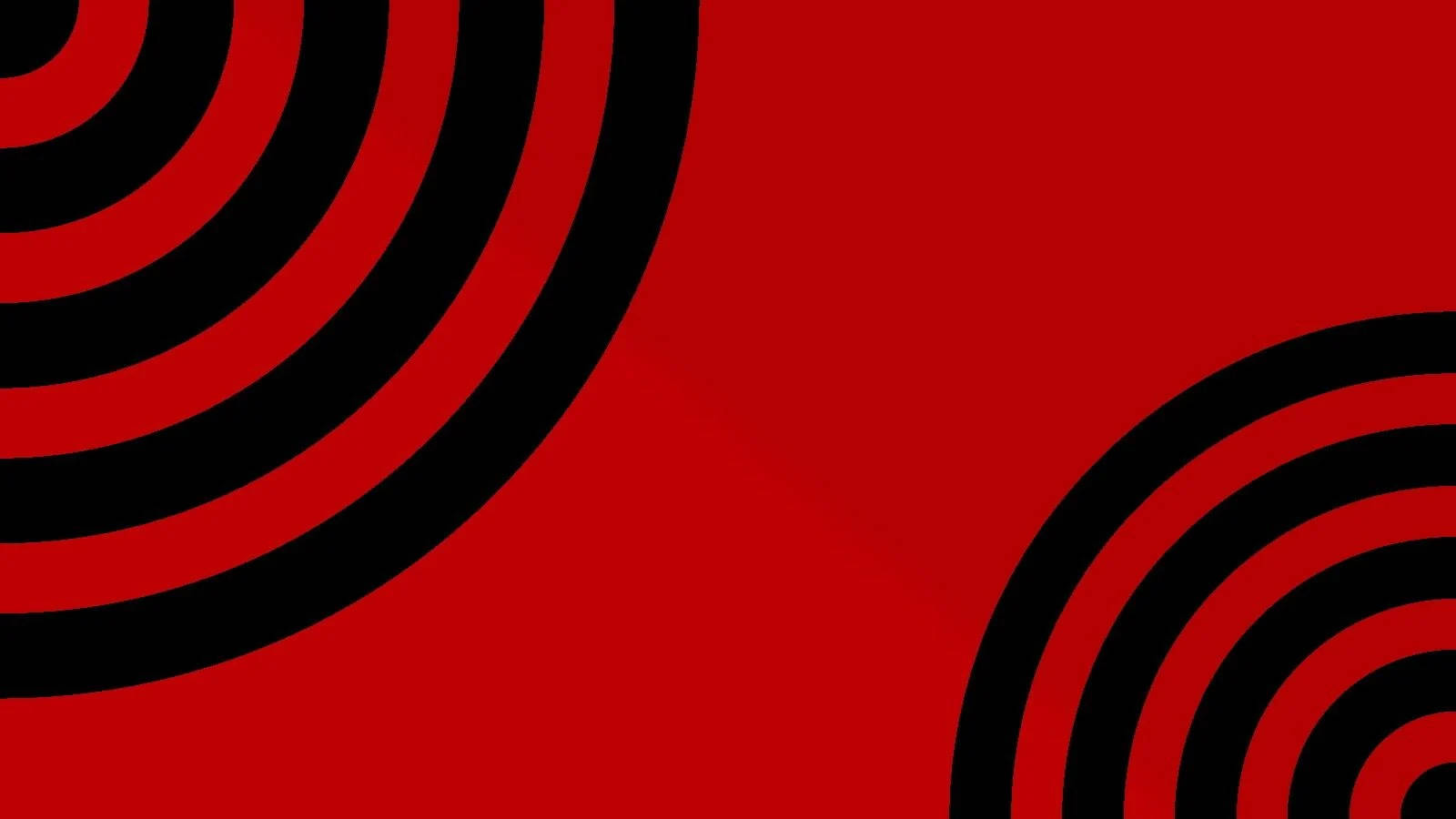 Hypnotizing Red Circle Wallpaper