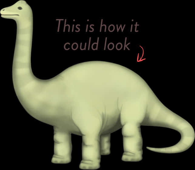 Hypothetical Dinosaur Illustration PNG