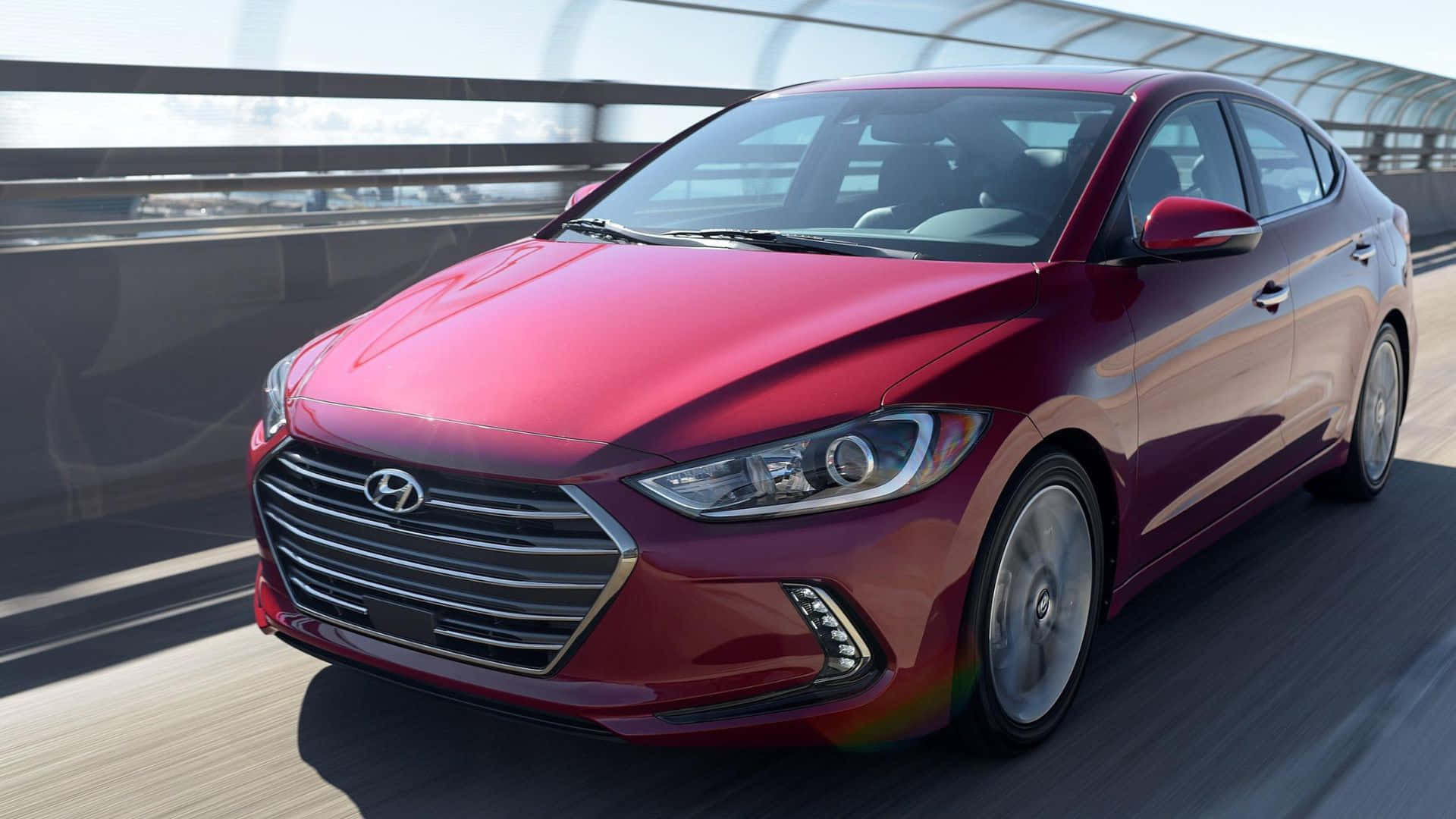 Hyundai Elantra: A Stylish Sedan with Exceptional Performance Wallpaper