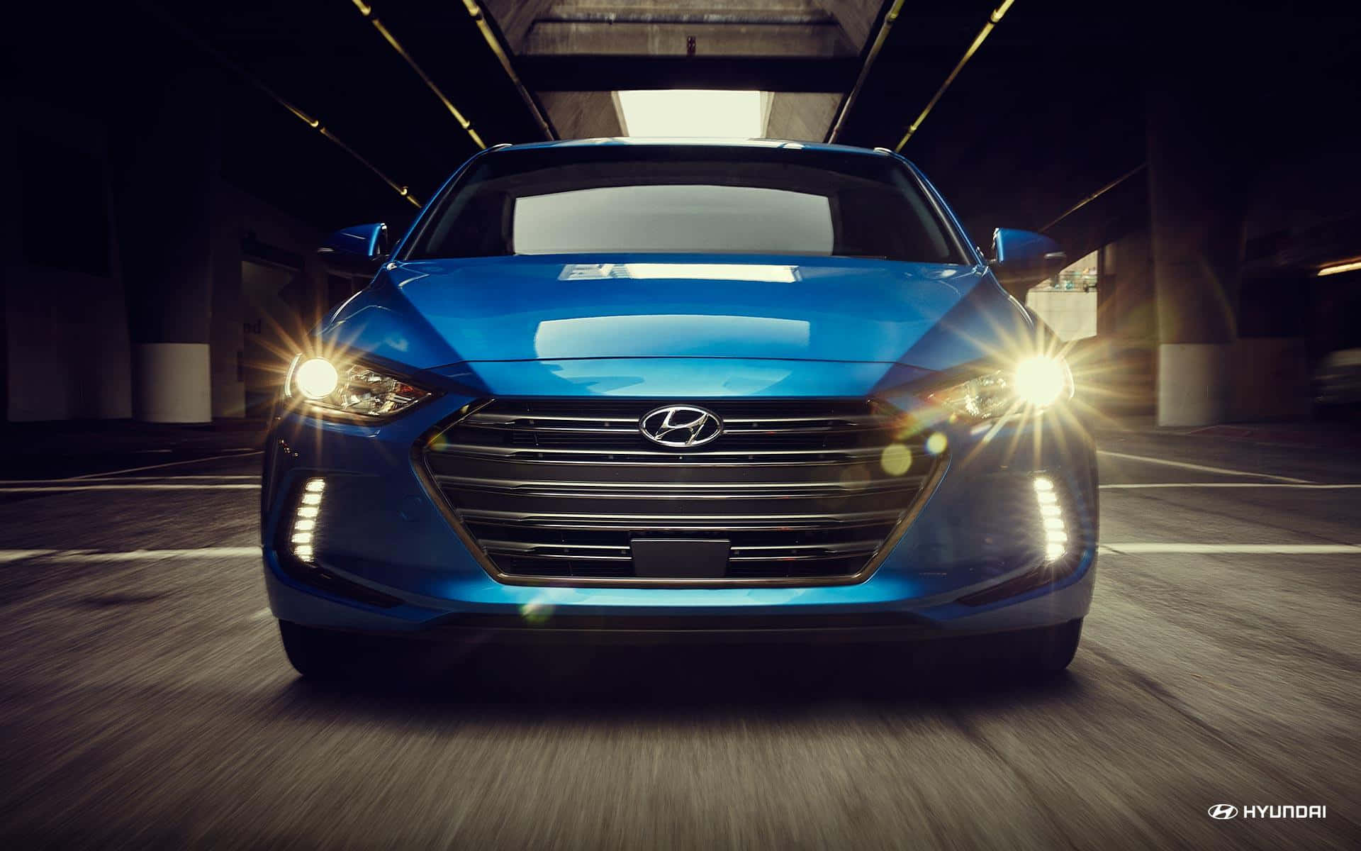 Bold and Stylish 2022 Hyundai Elantra Wallpaper