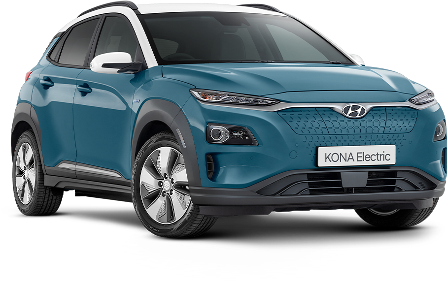 Hyundai Kona Electric Blue PNG