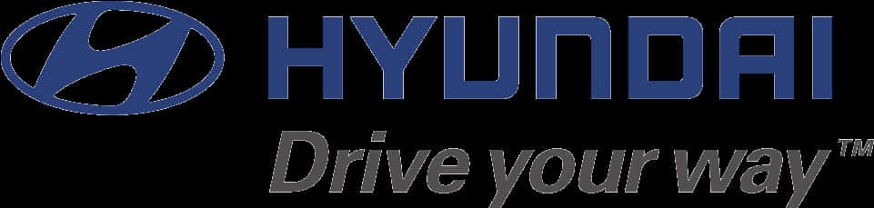 Hyundai Logowith Slogan PNG