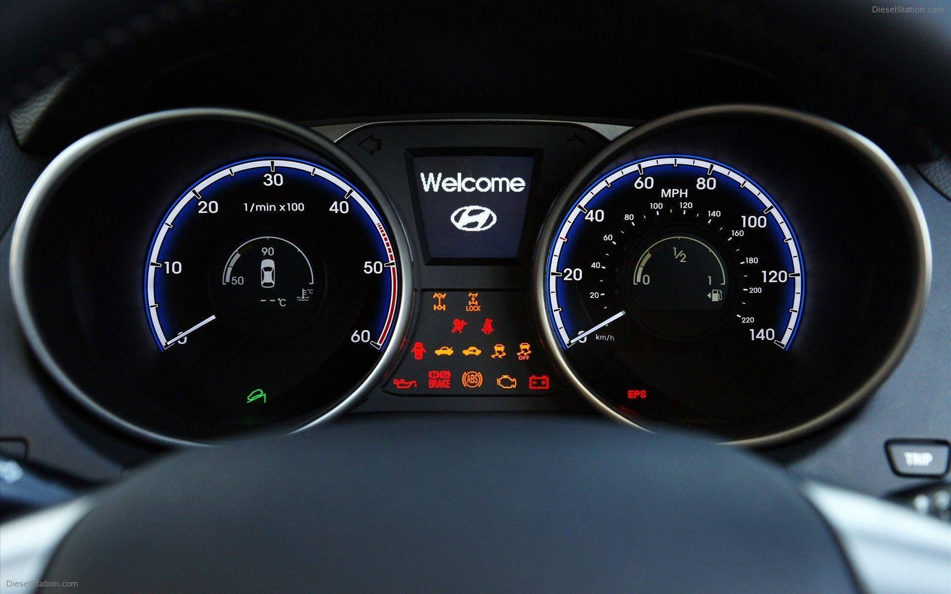 Hyundai Odometer And Speedometer