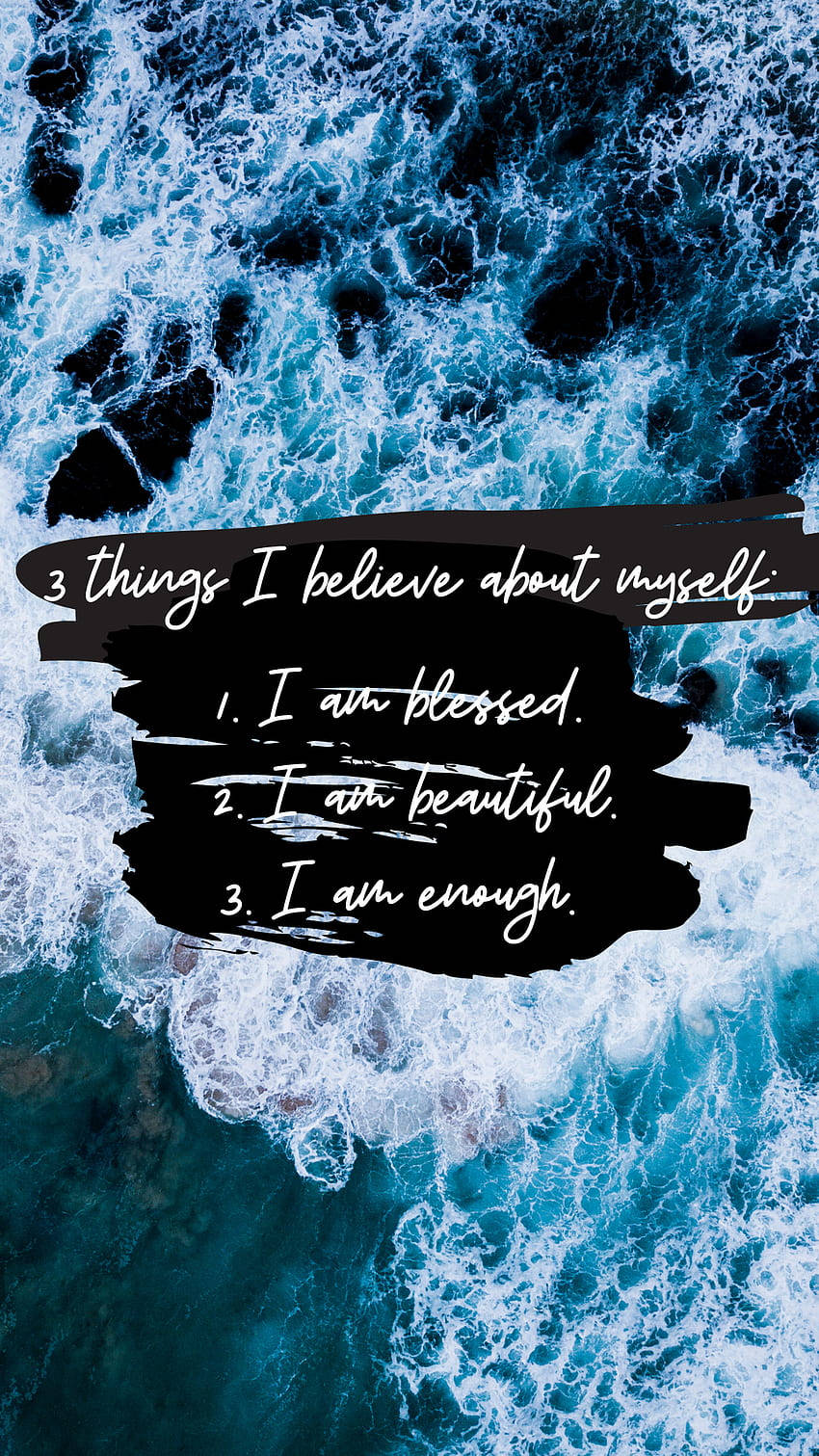 A Quote About Things I Believe About Myself Wallpaper
